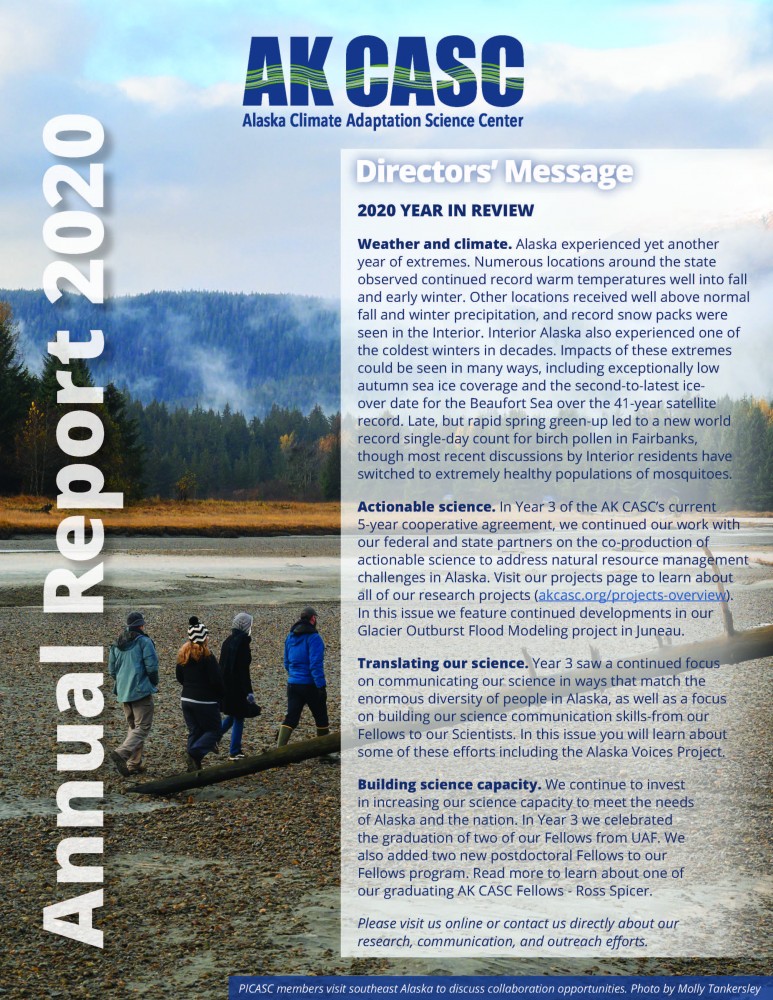 AK CASC Annual Report 2020 cover page